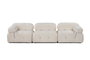 Atelier Del Sofa Bubble 3 Seater Bouclette Blanco
